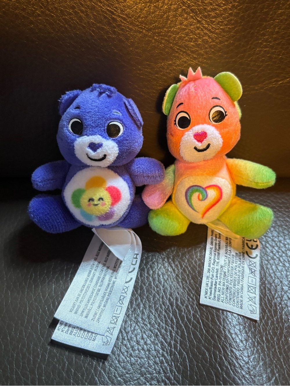Basic Fun Micro Mini Care Bear Lot